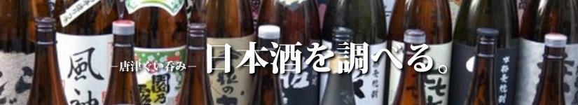 唐津ぐい呑み－日本酒を調べる